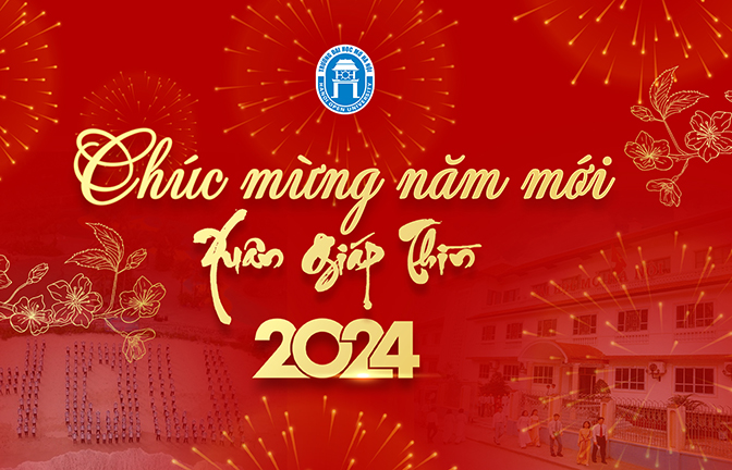 Thư chúc mừng năm mới Giáp Thìn 2024 của Hiệu trưởng Trường Đại học Mở Hà Nội
