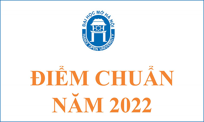Điểm chuẩn đại học chính quy đợt 1 năm 2022 của Trường Đại học Mở Hà Nội