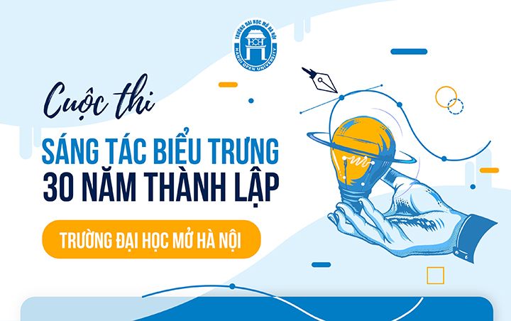 Cuộc thi Sáng tác Biểu trưng 30 năm thành lập Trường Đại học Mở Hà Nội